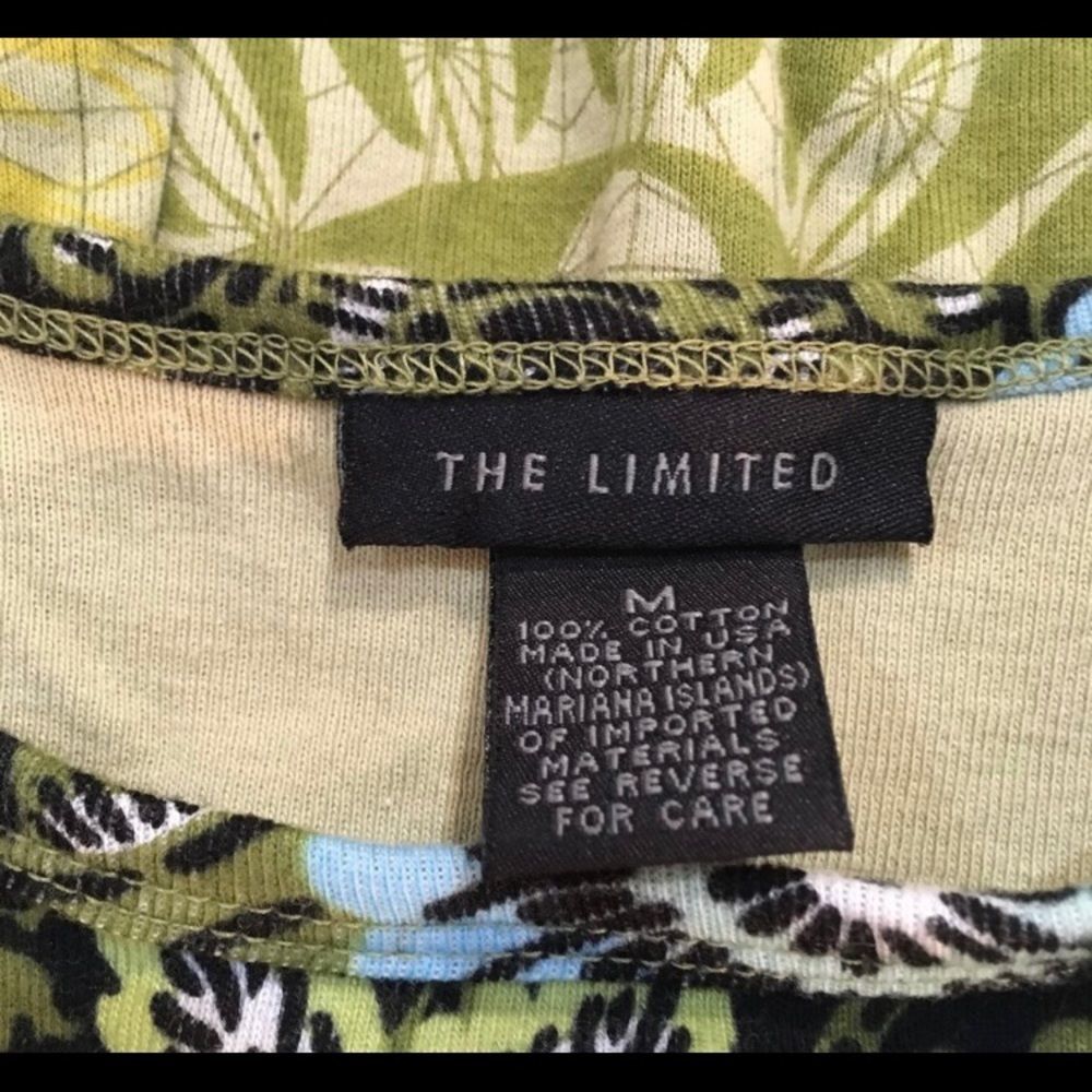 Vintage The Limited 100% Cotton Long Sleeve Top - Picture 3 of 4